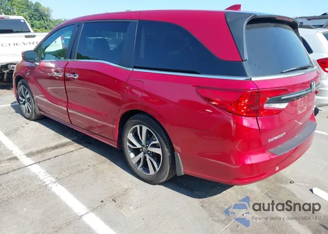 2023 Honda Odyssey Touring from USA, damaged, VIN 5FNRL6H89PB022277